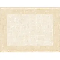 Mank Tischset Zione in Braun aus Vliesstoff, 40 x 30 cm, 250 Stück - Leinenoptik