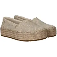 Toms Valencia champagne glimmer slub canvas 43.5