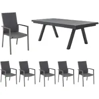 Mwh Interliving/7011/Verona Gartenmöbel-Set 7tlg