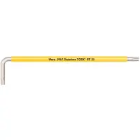 Wera 3967 SXL HF TORX Winkelschlüssel Multicolour mit Haltefunktion, lang, Edelstahl Gelb