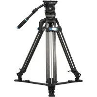 Sirui SQ100 Rapid System Stativset mit einstufiger Höhenverstellung und professionellem VHS-18-Fluidkopf
