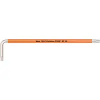 Wera 3967 SXL HF TORX Winkelschlüssel Multicolour mit Haltefunktion, lang, Edelstahl Mangoorange