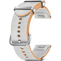 Samsung Original Athleisure Armband für Galaxy Watch 4 / 5 / 6 / 7 / FE (20 mm) - Größe M/L - Silver