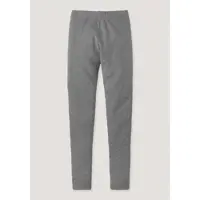 Hessnatur Rib Leggings in grau | Gr.: 122/128