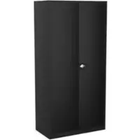 Stier Universalschrank 1950 x 920 x 420 mm Tiefschwarz verschweißt mit 4 Fachböden