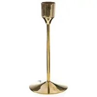 MARELIDA Stabkerzenhalter Kerzenständer H: 15,5cm in gold | Gr.: onesize