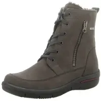 Waldlaufer Schnür-,Zug-u.Schnallenstiefel in grau, Gr. 6.5