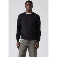 Levi's Levis Rundhalspullover "LIGHTWEIGHT HM SWEATER" Feingerippte Abschlüsse