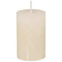 Chic Antique Macon rustikale Stumpenkerze in hellrosa | Gr.: XL