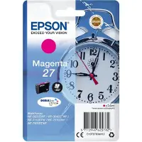 Epson Alarm clock Singlepack Magenta 27 DURABrite Ultra Ink, Magenta, Tinte auf Pigmentbasis, 1 Stück(e)