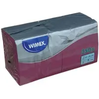 SWS-Schüler 250 Cocktail-Servietten 2-lagig ca. 24x24cm bordeaux