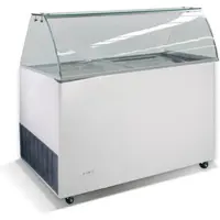 CombiSteel Chefgastro Speiseeisvitrine JAVA 8X5 Ltr BxTxH 1184x727x1229mm