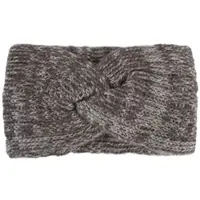 StyleBREAKER Feinstrick Stirnband in Dunkelgrau meliert | Gr.: onesize