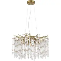 Globo lighting Luster "GLORIA" in gold | Gr.: onesize
