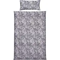 Redbest Renforcé Bettwäsche in grau | Gr.: 135x200-cm-80x80-cm