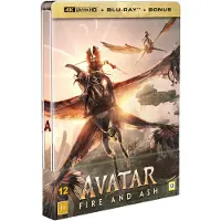SF Studios Avatar: Fire And Ash LIMITED EDITION Steelbook 3-disc (4K UHD + BD + BD bonus)