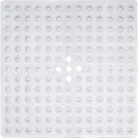 HGMD Anti-Rutsch-Duschmatte - Transparent - 53x53 cm - Saugnäpfe - Duschmatte - Anti-Rutsch