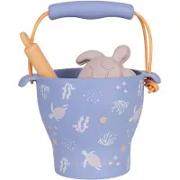 Swim Essentials 4-teiliges Strandset aus Silikon, Coral Bliss