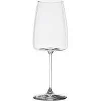 Zafferano Altopiano Weingläser 51cl, 6er-Set aus Kristallglas für Weißwein, modernes Design mit flachem Boden und optimaler Wärmedämmung.