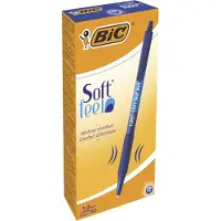 BIC 8373982, Clip, Clip-on-Einziehkugelschreiber, Nachfüllbar, Blau, 12 Stück(e)