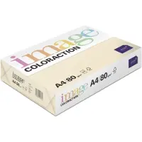 Image Coloraction Kopipapir Image Coloraction A4 80g Dune Pale Cream 500ark/pkt - (500 ark pr. pakke)