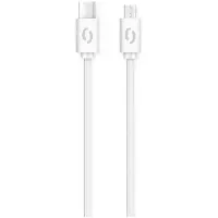 Aligator Datenkabel POWER 3A, USB-C/microUSB weiß