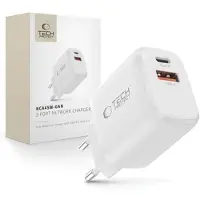 Tech-Protect Tech Protect NCA45W GAN 2 Port USB-C USB-A 45W WandLadegerät