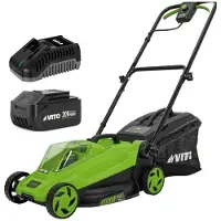 Vito 20V Akku-Rasenmäher + 4Ah Lithium-Akku 320mm Schnittbreite 30L Behälter + 20V Ladegerät