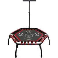 Magic Circle Pro Fitness Trampolin Pro Hexagon 100 cm Rot