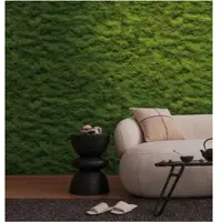 Living Walls Fototapete "THE WALL III Mooswand Tapete Motivtapete Natur Natur" matt glatt Vliestapete floral für Schlafzimmer Küche Wohnzimmer Mooswand Design