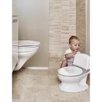 BabyDan Töpfchen mit Spülgeräusch, max. 30 kg, inkl. Toilettenpapierhalter