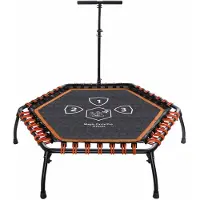 Magic Circle Pro Fitness Trampolin Pro Hexagon 125 cm Orange