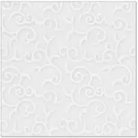 Papstar 50 Servietten "ROYAL Collection" 1/4-Falz 40 x 40 cm weiss