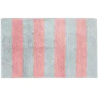 Homescapes BADEMATTE 50/80 cm gestreift, Baumwolle