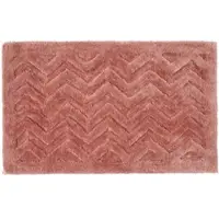Homescapes BADEMATTE 50/80 cm Chevron, Hochflor