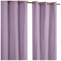 Homescapes ÖSENVORHANG blickdicht 2er-Set, 137/182 cm