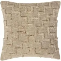 Homescapes DEKOKISSEN Tufted beige 45/45 cm geometrisch