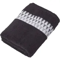 Homescapes HANDTUCH Geometric schwarz