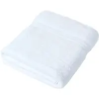 Homescapes BADETUCH Supima Select weiß 100/150 cm
