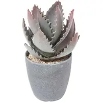 Homescapes KUNSTPFLANZE Aloe vera im Deko-Topf, 21 cm