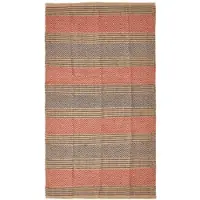 Homescapes JUTETEPPICH Streifen-Muster 90/150 cm