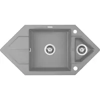 Deante Granitspüle Mit 1.5 Becken Und Abtropffläche Platzsparend