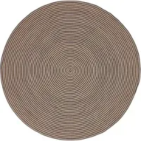 Homescapes TEPPICH Spirale geflochten rund 200 cm