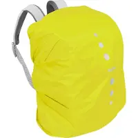 Playshoes Regenhülle, Regenschutz, Regenhaube für Schulranzen und Rucksäcke, Signalfarbe Neongelb L