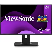 Viewsonic VG Series VG2456, 60,5 cm (23.8"), 1920 x 1080 Pixel, Full HD, LED, 5 ms, Schwarz