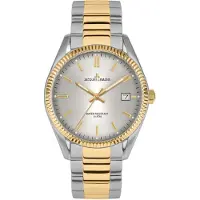 Jacques Lemans 50-4J Damen-Armbanduhr Derby Bicolor/Hellgrau