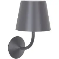 Zafferano Poldina 230V Wandleuchte-Dunkelgrau