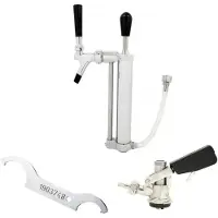 Ich-zapfe Sets mit Picknickpumpe mit Kolbenschankhahn 5/8 Co2-Abgang, Zapfkopf:KeyKeg