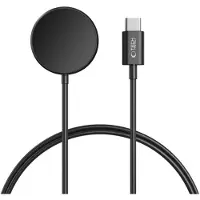 Tech-Protect Mc03 Ultraboost Magnetisches Ladekabel Typ C 100 Cm Samsung Galaxy Watch Schwarz