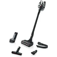 Bosch Serie 8 BBS8214, 2-in-1-Stabstaubsauger, Beutellos, Weiß, Trocken, Glatter Boden, Teppich, Harter Boden, Kachel, Elektronisch